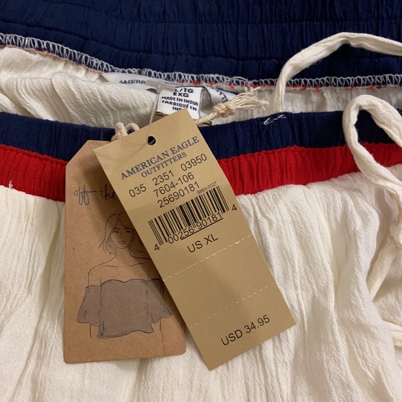 NWT American eagle off the shoulder top - Picture 3 of 4